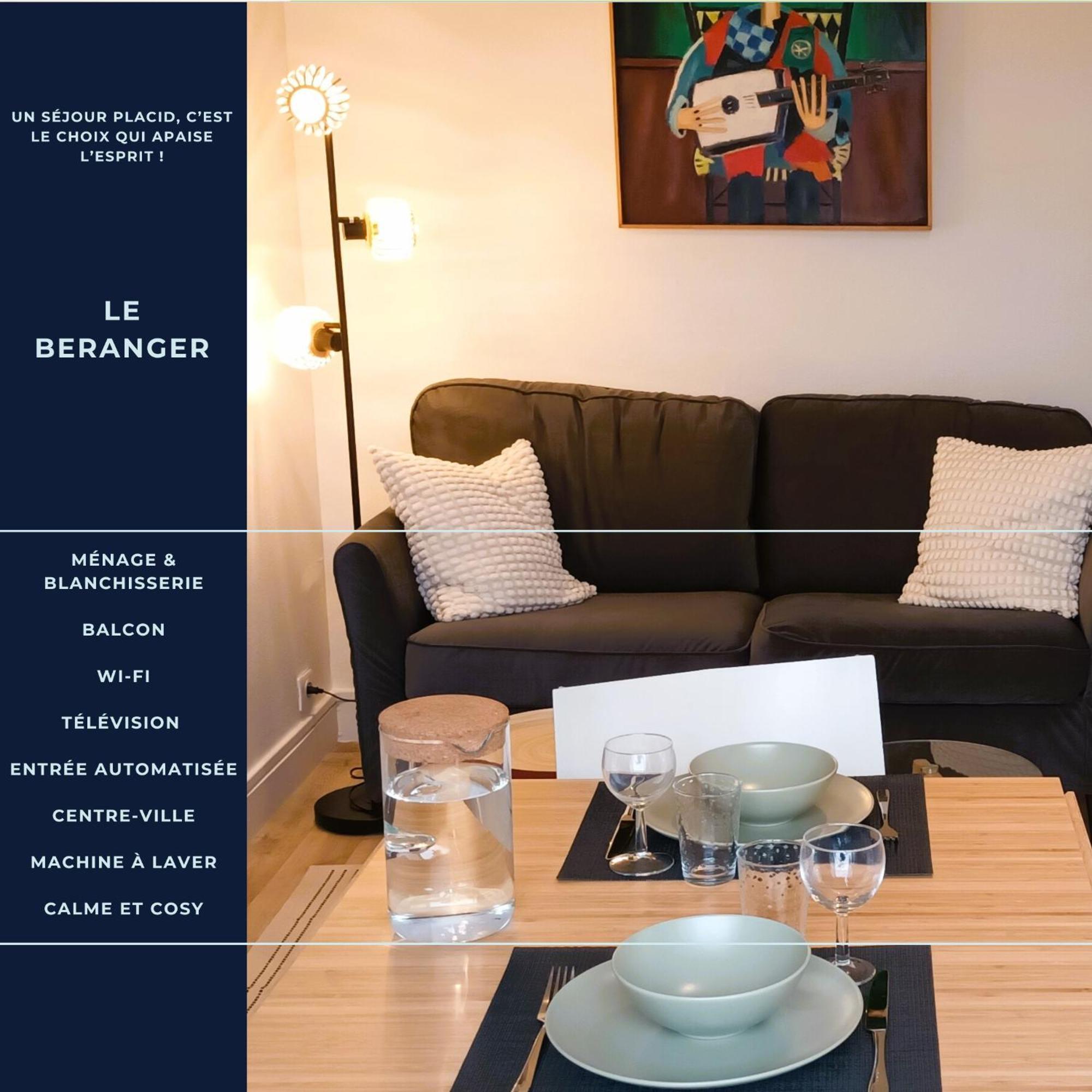 Le Beranger T2 Centre Wifi Balcon Apartment Tours Luaran gambar
